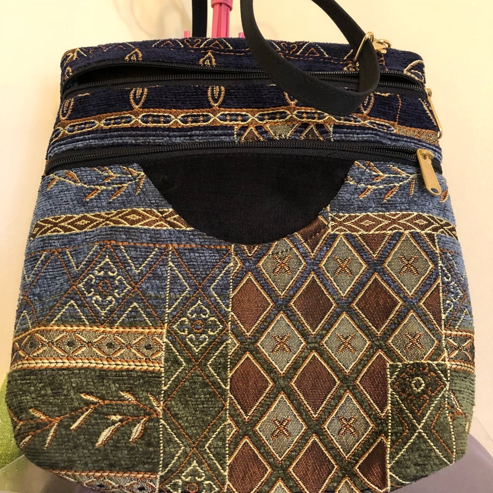 Tapestry designer crossbody